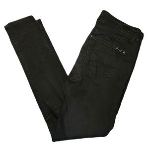 Seven7 High Rise Black Tummyless Jeans